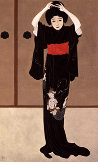 北野恒富絵画