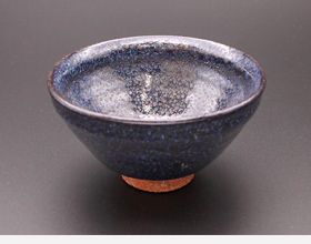 木村盛和 油滴天目釉茶碗