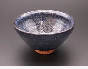 木村盛和 油滴天目釉茶碗
