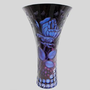 マイセンクリスタル 花瓶 (1)