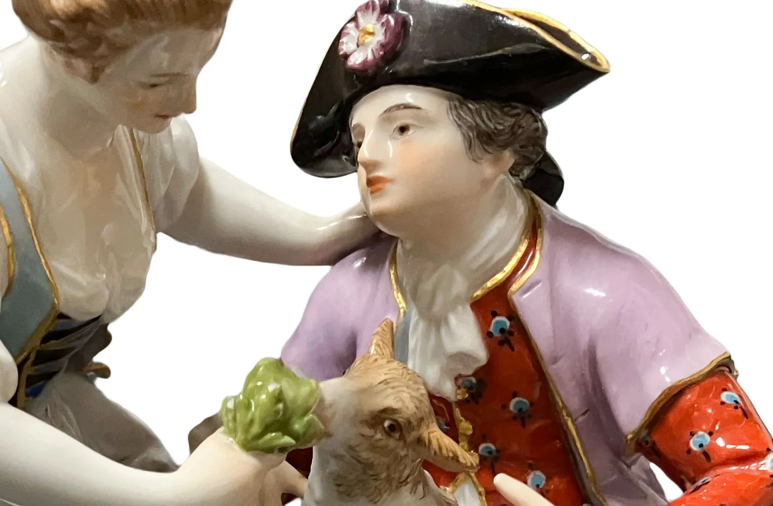 マイセン 羊飼いの休息/羊飼いの恋人