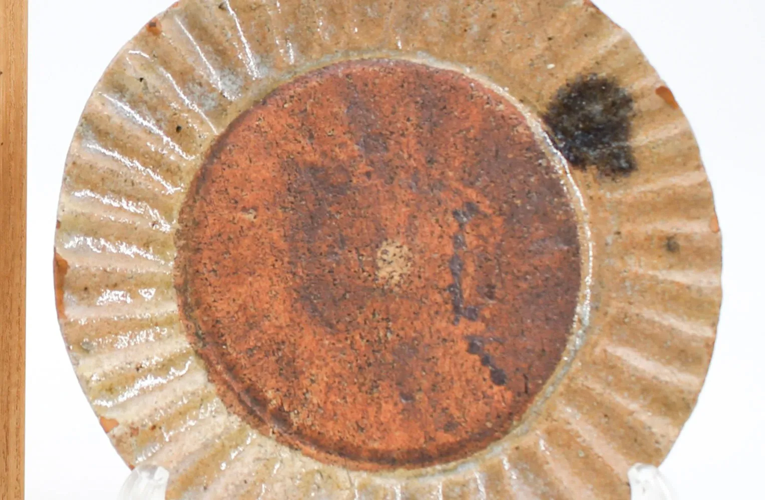 北大路魯山人　黄瀬戸輪花皿