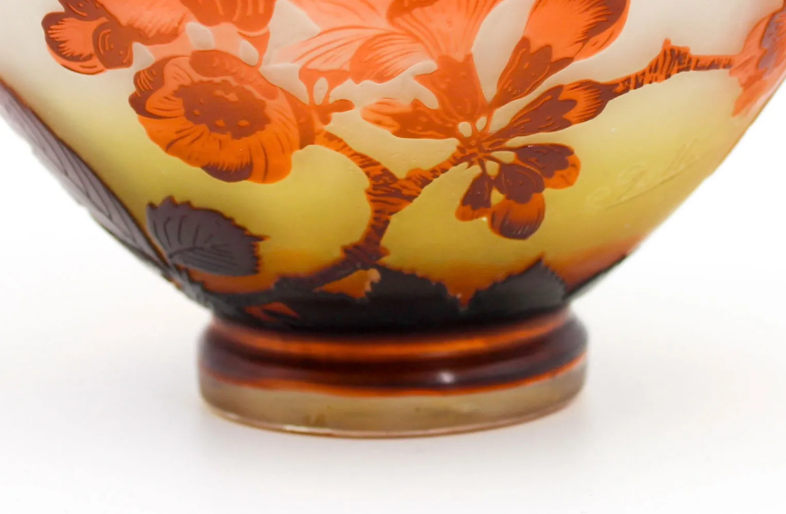 ドーム　花文鉢