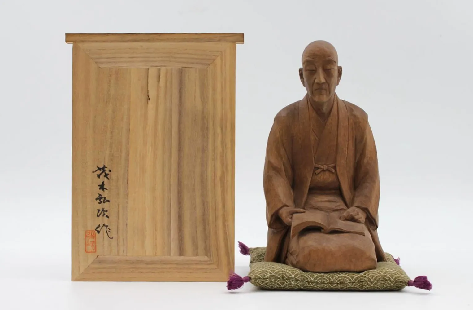 茂木弘次 良寛上人像