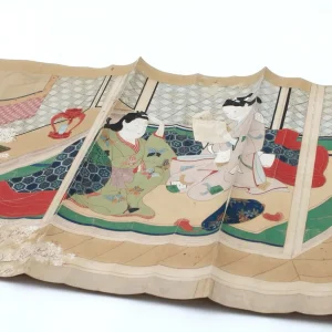 浮世絵　風俗図絵巻物