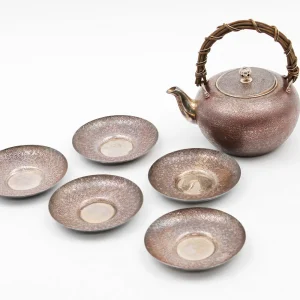 銀瓶・茶托セット